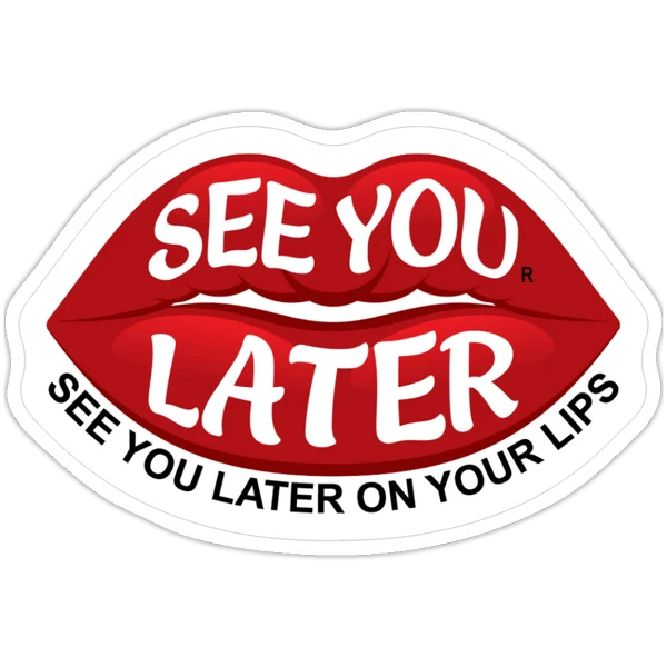 See You Later Sticker Singles